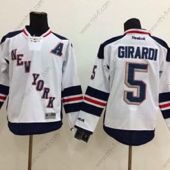 New York Rangers #5 Dan Girardi 2014 Stadium Series Valkoinen Paita – Miesten