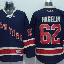 New York Rangers #62 Carl Hagelin Laivastonsininen Sininen Vieras 85Th Paita – Miesten