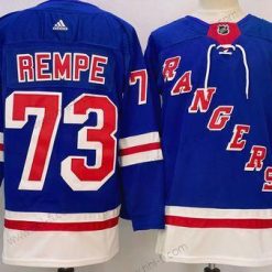 New York Rangers #73 Matt Rempe Royal Sininen Punainen Valkoinen Ommeltu Paita – Miesten