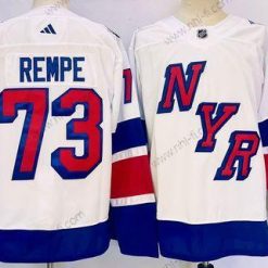 New York Rangers #73 Matt Rempe Valkoinen 2024 Stadi – Miesten