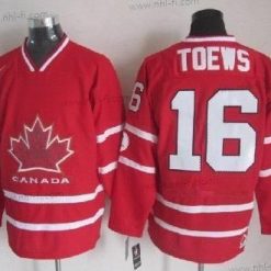 Nike 2010 Olympics Kanada #16 Jonathan Toews Punainen Paita – Miesten