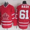 Nike 2010 Olympics Kanada #61 Rick Nash Punainen Paita – Miesten