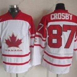 Nike 2010 Olympics Kanada #87 Sidney Crosby Valkoinen Paita – Miesten