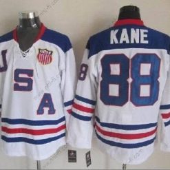 Nike 2010 Olympics USA #88 Patrick Kane Valkoinen Paita – Miesten