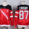 Nike 2014/15 Kanadan maajoukkue #87 Sidney Crosby Punainen 100th Paita – Naisten