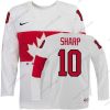 Nike 2014 Olympics Kanada #10 Patrick Sharp Valkoinen Paita – Miesten