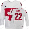 Nike 2014 Olympics Kanada #22 Jamie Benn Valkoinen Paita – Miesten