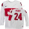 Nike 2014 Olympics Kanada #24 Corey Perry Valkoinen Paita – Miesten