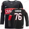 Nike 2014 Olympics Kanada #76 P.K Subban Musta Paita – Miesten