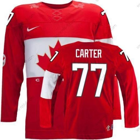 Nike 2014 Olympics Kanada #77 Jeff Carter Punainen Paita – Miesten