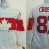 Nike 2014 Olympics Kanada #87 Sidney Crosby Valkoinen Paita – Lasten