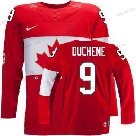 Nike 2014 Olympics Kanada #9 Matt Duchene Punainen Paita – Miesten