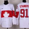 Nike 2014 Olympics Kanada #91 Steven Stamkos Valkoinen Paita – Miesten