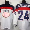 Nike 2014 Olympics USA #24 Ryan Callahan Valkoinen Paita – Miesten