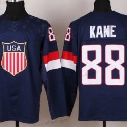 Nike 2014 Olympics USA #88 Patrick Kane Laivastonsininen Sininen Paita – Miesten