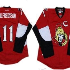 Ottawa Senators #11 Daniel Alfredsson Punainen Paita – Miesten