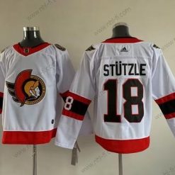 Ottawa Senators 18 Tim Stutzle Valkoinen Ommeltu Paita – Miesten