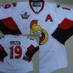 Ottawa Senators #19 Jason Spezza Valkoinen 2012 All-Star Patch Paita – Miesten