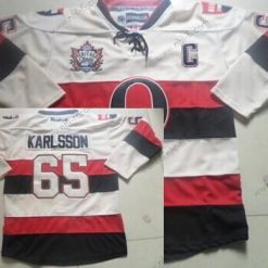 Ottawa Senators #65 Erik Karlsson 2014 Heritage Klassinen Kerma Paita – Miesten