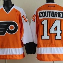 Philadelphia Flyers #14 Sean Couturier Oranssi Paita – Miesten