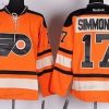 Philadelphia Flyers #17 Wayne Simmonds 2012 Talvi Klassinen Oranssi Paita – Miesten