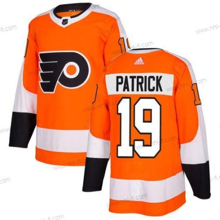 Philadelphia Flyers #19 Nolan Patrick Oranssi Kotiottelu Aito Ommeltu NHL Paita – Nuoret