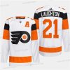 Philadelphia Flyers #21 Scott Laughton Valkoinen 2024 Stadium Series Ommeltu Paita – Miesten