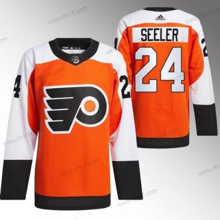 Philadelphia Flyers #24 Nick Seeler 2023-24 Oranssi Ommeltu Paita – Miesten