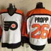 Philadelphia Flyers #26 Brian Propp 1997-98 Valkoinen CCM Vintage Paita – Miesten