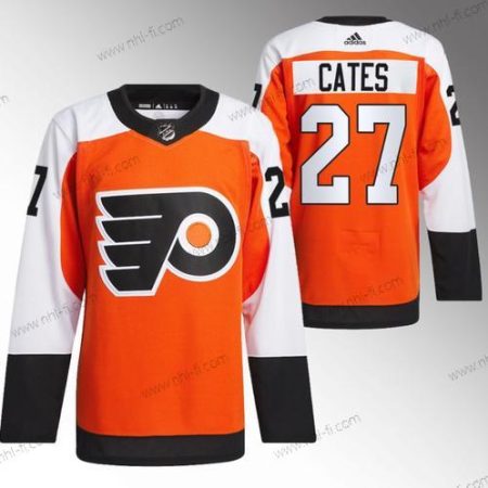 Philadelphia Flyers #27 Noah Cates 2023-24 Oranssi Ommeltu Paita – Miesten