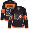 Philadelphia Flyers #28 Claude Giroux Musta 2017 Stadium Series Ommeltu NHL Paita – Naisten