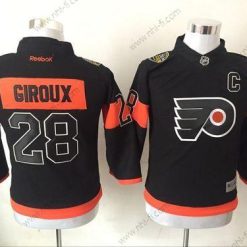 Philadelphia Flyers 53 Shayne Gostisbehere Musta Reebok Paita – Nuoret