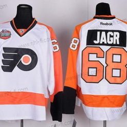 Philadelphia Flyers #68 Jagr Valkoinen Paita – Miesten