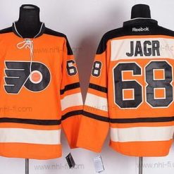 Philadelphia Flyers #68 Jaromir Jagr 2012 Talvi Klassinen Oranssi Paita – Miesten