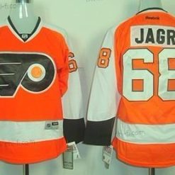 Philadelphia Flyers #68 Jaromir Jagr Oranssi Paita – Naisten