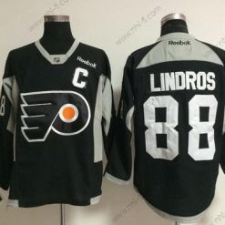 Philadelphia Flyers #88 Eric Lindros 2014 Training Musta Paita – Miesten