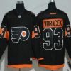 Philadelphia Flyers #93 Jakub Voracek Musta 2017 Stadium Series Ommeltu NHL Reebok Jääkiekko Paita – Miesten