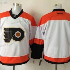 Philadelphia Flyers Tyhjä Valkoinen 3Rd Ommeltu NHL Paita – Miesten