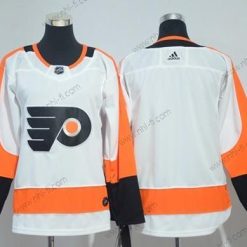 Philadelphia Flyers Tyhjä Valkoinen Road Aito Ommeltu NHL Paita – Nuoret