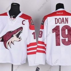 Phoenix Coyotes #19 Shane Doan Valkoinen Paita – Miesten