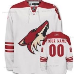 Phoenix Coyotes Räätälöidyt Valkoinen Paita – Miesten