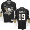 Pittsburgh Penguins #19 Beau Bennett Musta Maajoukkue Color 2017 Stanley Cup NHL Finals Patch Paita – Miesten