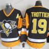 Pittsburgh Penguins #19 Bryan Trottier Musta Retro CCM Paita – Miesten