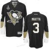 Pittsburgh Penguins #3 Olli Maatta Musta Maajoukkue Color 2017 Stanley Cup NHL Finals Patch Paita – Miesten