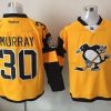 Pittsburgh Penguins #30 Matt Murray Keltainen 2017 Stadium Series Ommeltu NHL Reebok Jääkiekko Paita – Miesten