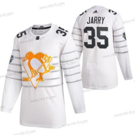 Pittsburgh Penguins #35 Tristan Jarry Valkoinen All Star Ommeltu NHL Paita – Miesten