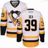 Pittsburgh Penguins #39 Jean-Sebastien Dea Valkoinen Vieras Ommeltu NHL Reebok Jääkiekko Paita – Miesten