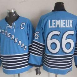 Pittsburgh Penguins #66 Mario Lemieux 1967-68 Sininen CCM Vintage Paita – Miesten