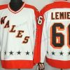 Pittsburgh Penguins #66 Mario Lemieux Valkoinen All-Star Retro CCM Paita – Miesten