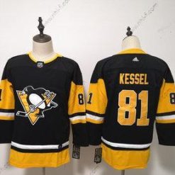 Pittsburgh Penguins #81 Phil Kessel Musta Paita – Nuoret